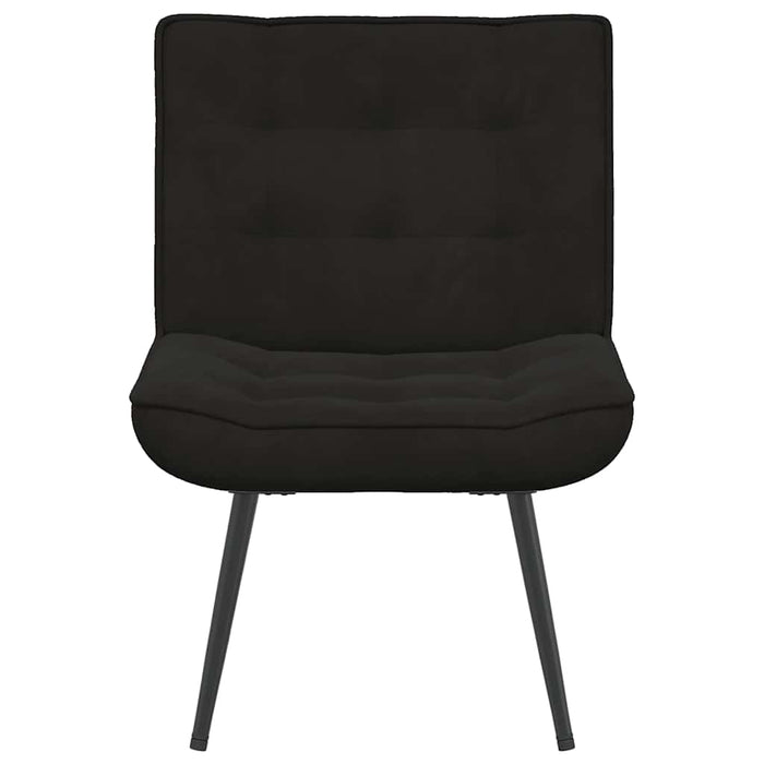 Scaun de relaxare negru 64x74x84 cm catifea - WALTI WALTI