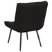 Scaun de relaxare negru 64x74x84 cm catifea - WALTI WALTI