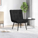 Scaun de relaxare negru 64x74x84 cm catifea - WALTI WALTI