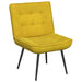 Scaun de relaxare galben 64x74x84 cm catifea - WALTI WALTI
