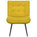 Scaun de relaxare galben 64x74x84 cm catifea - WALTI WALTI