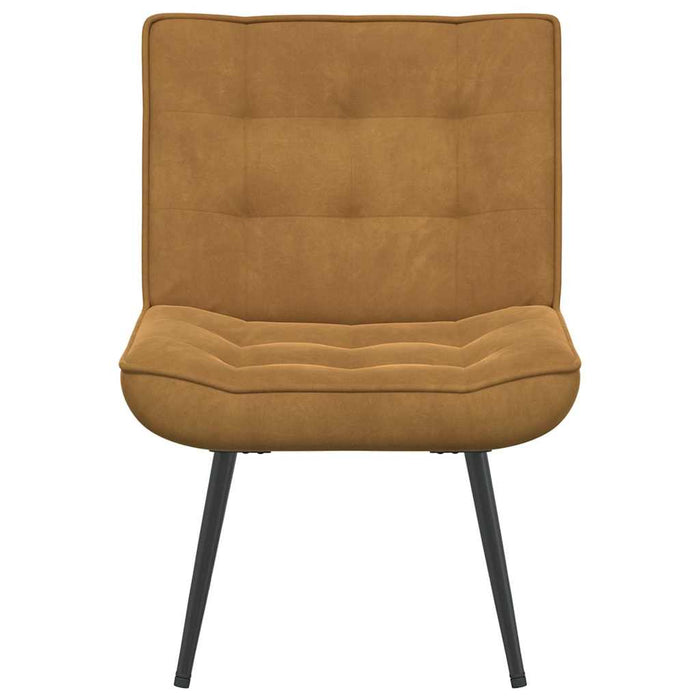 Scaun de relaxare maro 64x74x84 cm catifea - WALTI WALTI