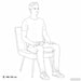 Scaun de relaxare maro 64x74x84 cm catifea - WALTI WALTI