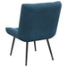 Scaun de relaxare albastru 64x74x84 cm catifea - WALTI WALTI