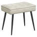 Scaun de relaxare cu scaun catifea crem - WALTI WALTI