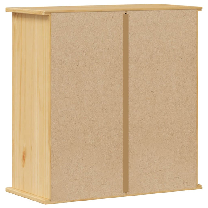 Dulap baie de perete „Corona”, 70x33x71,5 cm, lemn masiv pin - WALTI WALTI