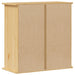 Dulap baie de perete „Corona”, 70x33x71,5 cm, lemn masiv pin - WALTI WALTI