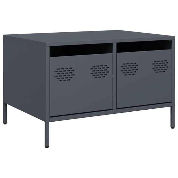 Dulap TV, antracit, 68x50x43,5 cm, oțel laminat la rece - WALTI WALTI