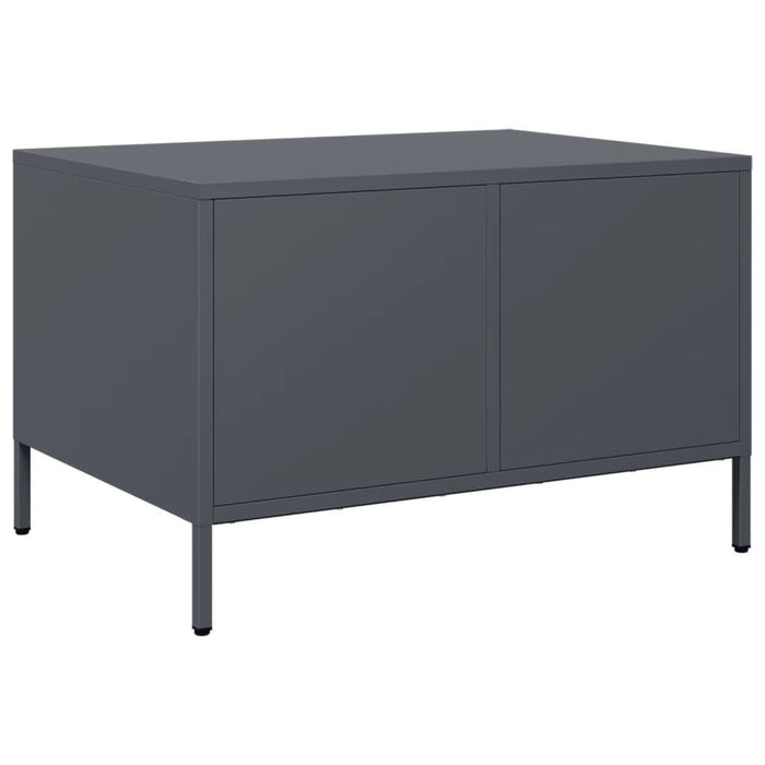 Dulap TV, antracit, 68x50x43,5 cm, oțel laminat la rece - WALTI WALTI