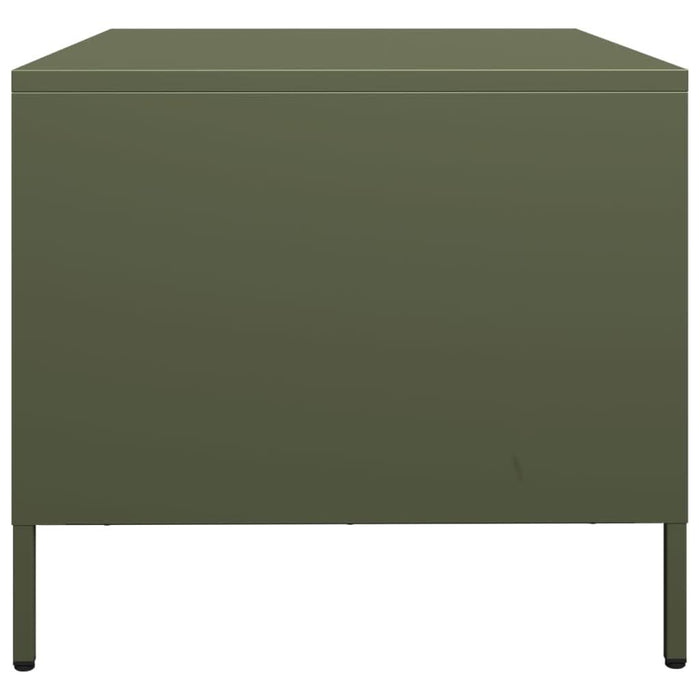 Dulap TV, verde măsliniu, 68x50x43,5 cm, oțel laminat la rece - WALTI WALTI