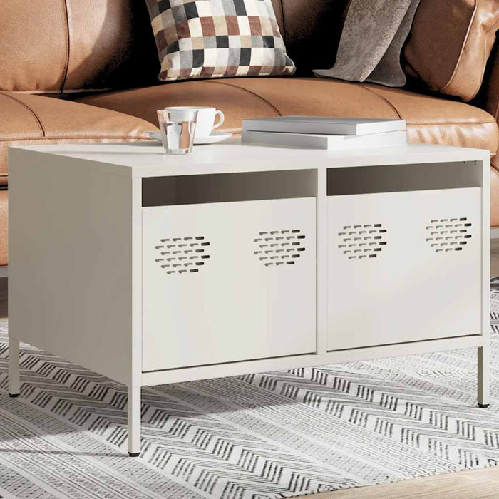 Dulap TV, alb, 68x50x43,5 cm, oțel laminat la rece - WALTI WALTI