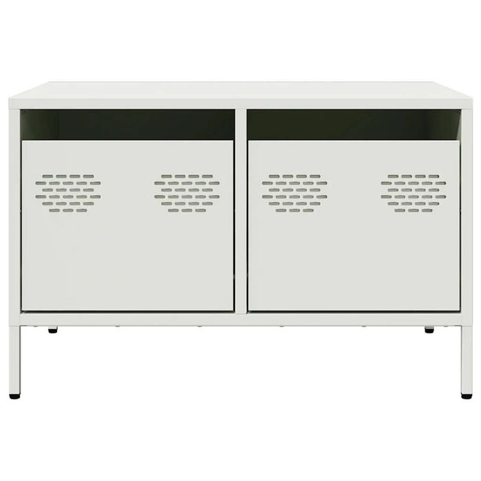 Dulap TV, alb, 68x50x43,5 cm, oțel laminat la rece - WALTI WALTI