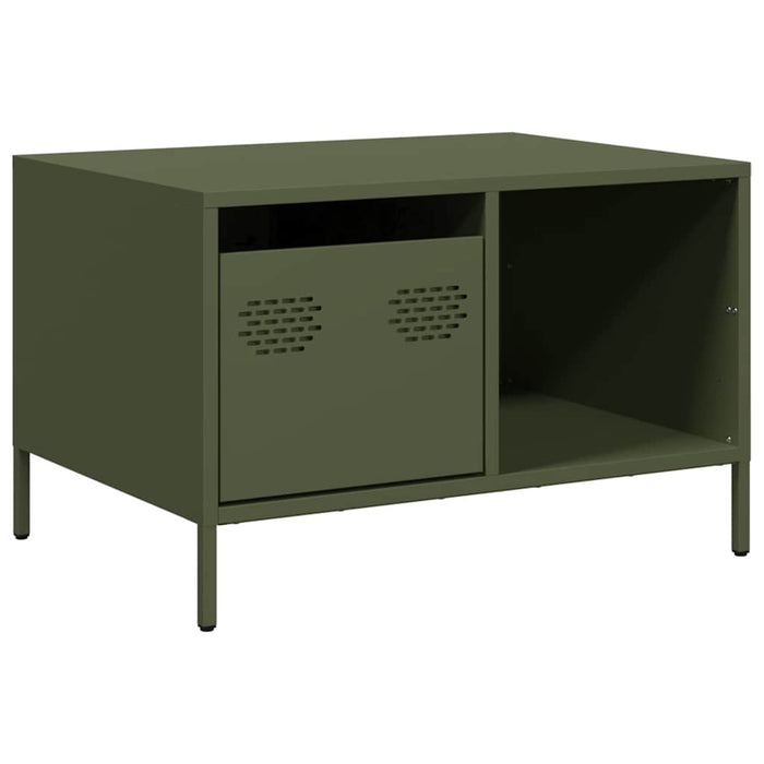 Măsuță cafea verde măsliniu 68,5x50x43,5cm oțel laminat la rece - WALTI WALTI