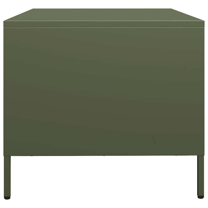 Măsuță cafea verde măsliniu 68,5x50x43,5cm oțel laminat la rece - WALTI WALTI