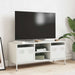 Dulap TV, alb, 101,5x39x43,5 cm, oțel laminat la rece - WALTI WALTI