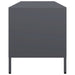 Dulap TV, antracit, 135x39x43,5 cm, oțel laminat la rece - WALTI WALTI