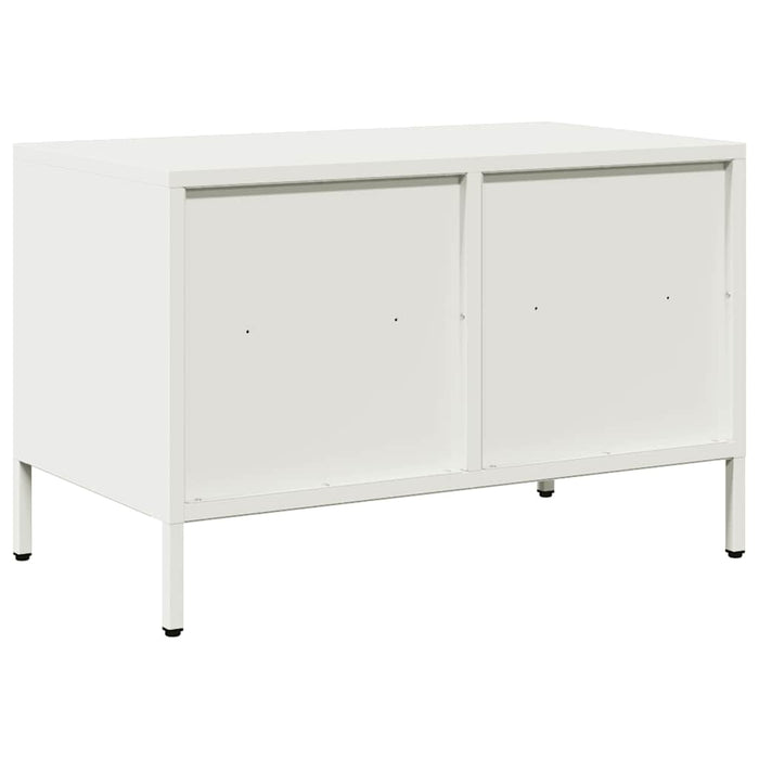 Dulap TV, alb, 68x39x43,5 cm, oțel laminat la rece WALTI