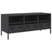 Dulap TV, negru, 101,5x39x43,5 cm, oțel laminat la rece - WALTI WALTI