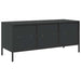 Dulap TV, negru, 101,5x39x43,5 cm, oțel laminat la rece - WALTI WALTI