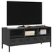 Dulap TV, negru, 101,5x39x43,5 cm, oțel laminat la rece - WALTI WALTI
