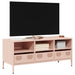 Dulap TV, roz, 101,5x39x43,5 cm, oțel laminat la rece - WALTI WALTI