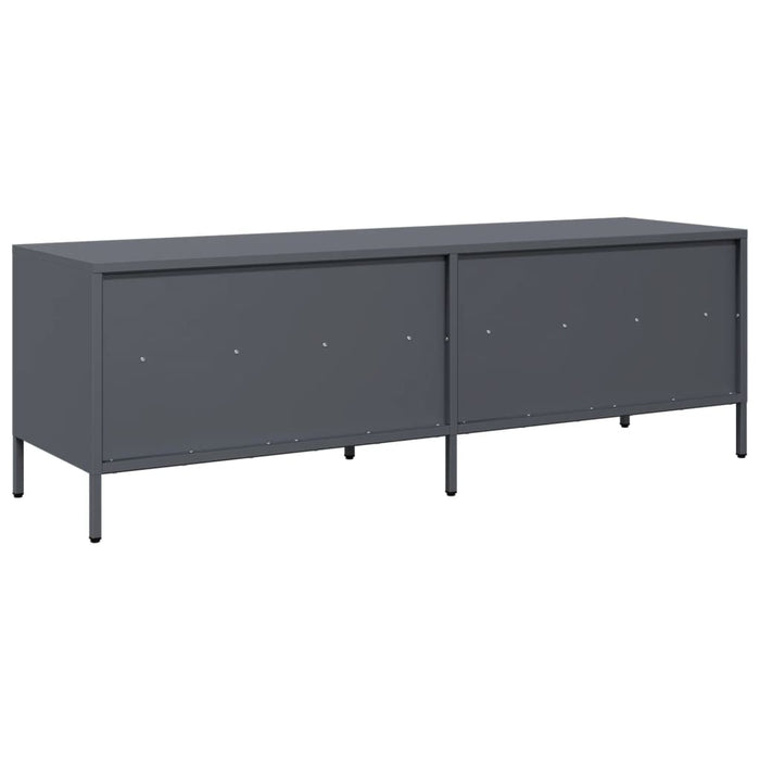 Dulap TV, antracit, 135x39x43,5 cm, oțel laminat la rece - WALTI WALTI