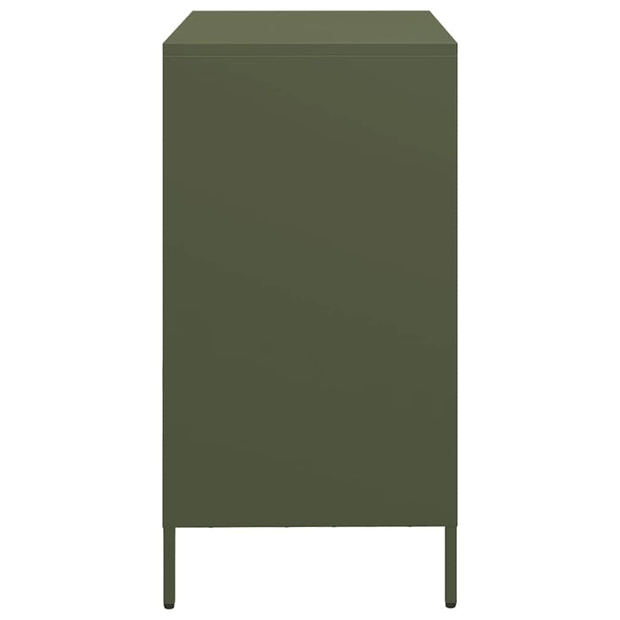 Dulap, verde măsliniu, 68x39x73,5 cm, oțel laminat la rece WALTI