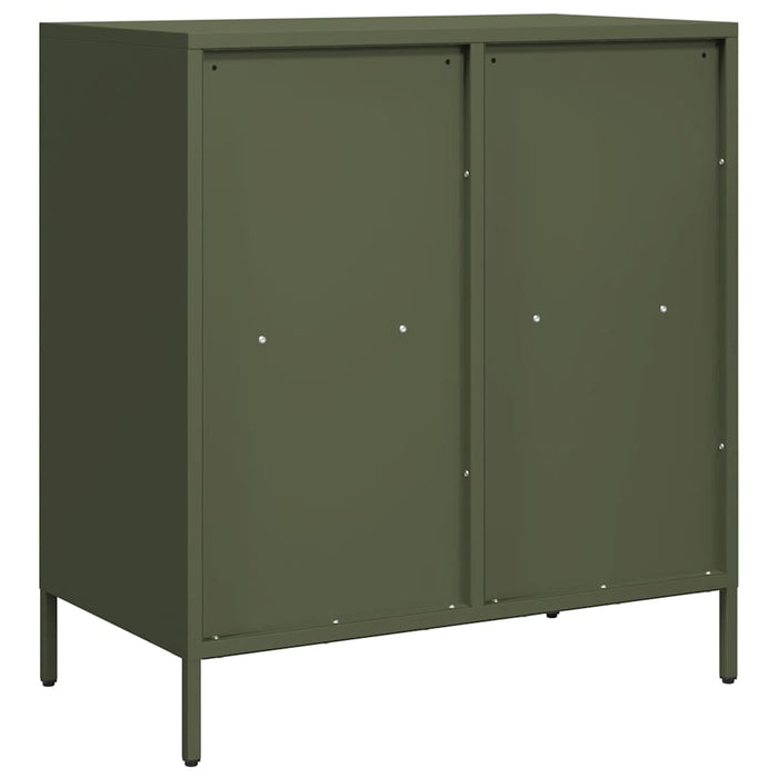 Dulap, verde măsliniu, 68x39x73,5 cm, oțel laminat la rece WALTI