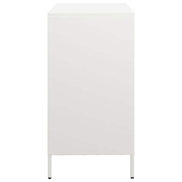 Dulap, alb, 68x39x73,5 cm, oțel laminat la rece - WALTI WALTI