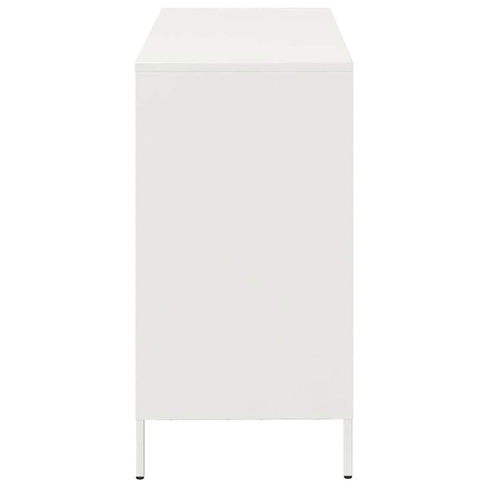 Dulap, alb, 101,5x39x73,5 cm, oțel laminat la rece - WALTI WALTI