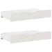 Cadru de pat cu sertare, , alb, 120x200 cm, lemn masiv de pin - WALTI WALTI