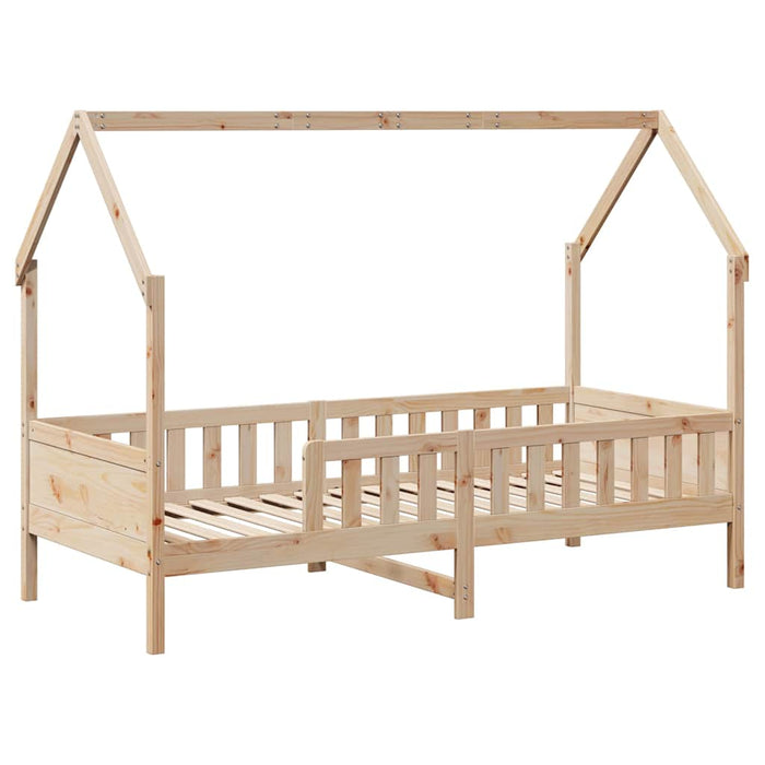 Cadru de pat pentru copii cu sertare, 90x190 cm, lemn masiv pin - WALTI WALTI