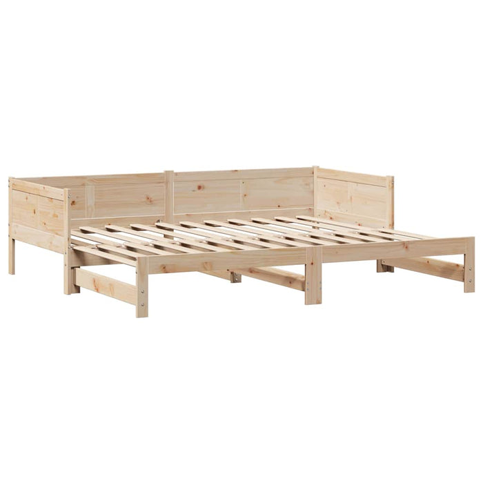 Pat de zi cu extensie și sertare fără saltea, 90x190 cm - WALTI WALTI