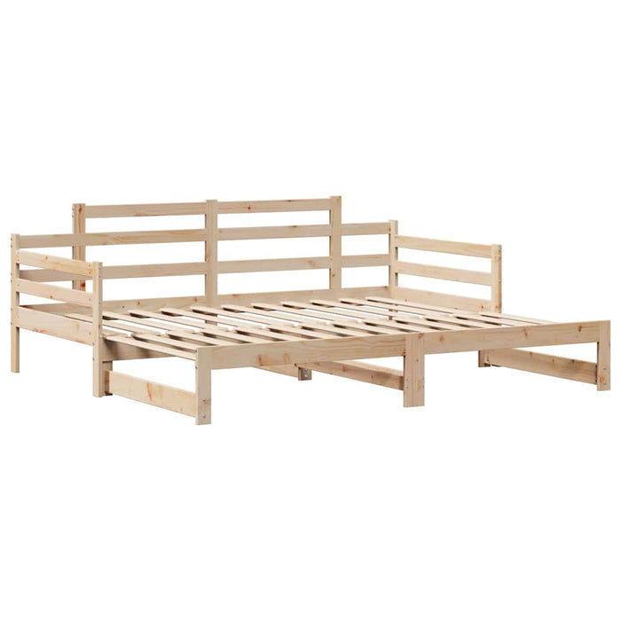 Pat de zi cu extensie și sertare fără saltea, 80x200 cm - WALTI WALTI
