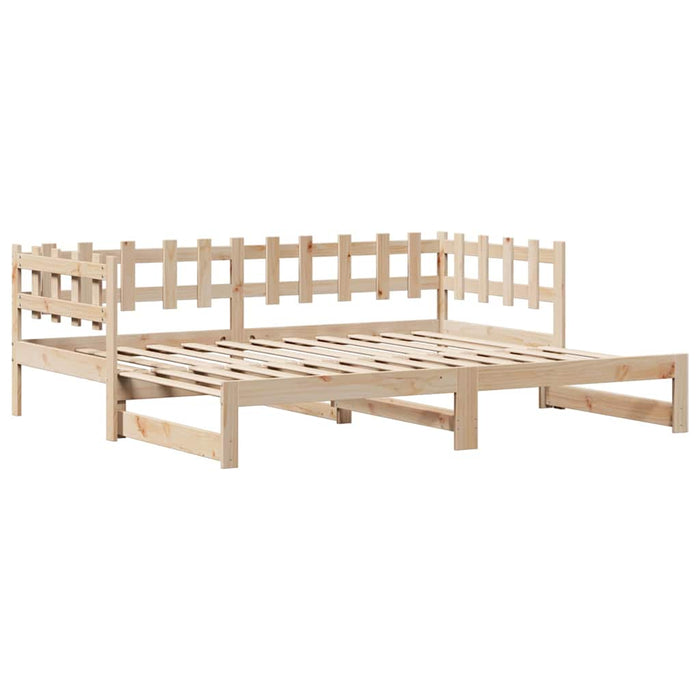 Pat de zi cu extensie și sertare fără saltea, 90x200 cm WALTI