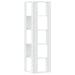 Bibliotecă 5 niveluri alb 50x50x179cm lemn prelucrat - WALTI WALTI