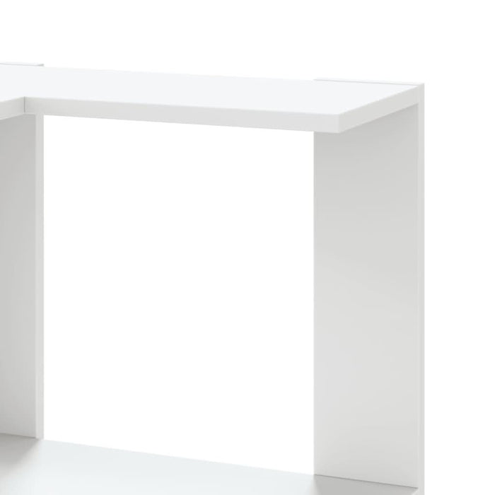 Bibliotecă 5 niveluri alb 50x50x179cm lemn prelucrat - WALTI WALTI