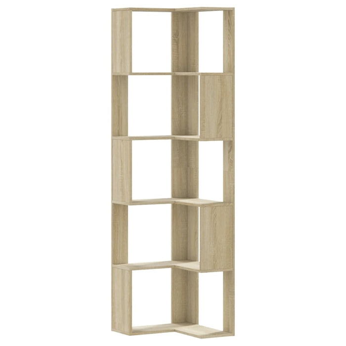 Bibliotecă 5 niveluri stejar sonoma 50x50x179cm lemn prelucrat - WALTI WALTI