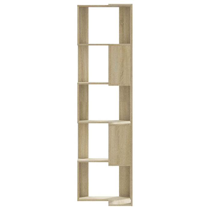 Bibliotecă 5 niveluri stejar sonoma 50x50x179cm lemn prelucrat - WALTI WALTI