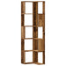 Bibliotecă 5 niveluri lemn vechi 50x50x179cm lemn prelucrat - WALTI WALTI