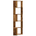 Bibliotecă 5 niveluri lemn vechi 50x50x179cm lemn prelucrat - WALTI WALTI