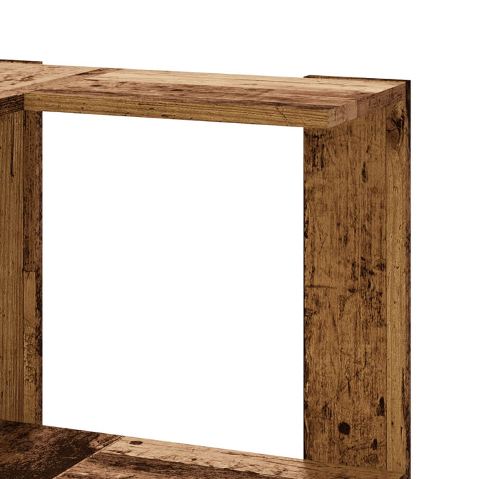 Bibliotecă 5 niveluri lemn vechi 50x50x179cm lemn prelucrat - WALTI WALTI