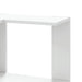 Bibliotecă 3 niveluri alb 50x50x102 cm lemn prelucrat - WALTI WALTI