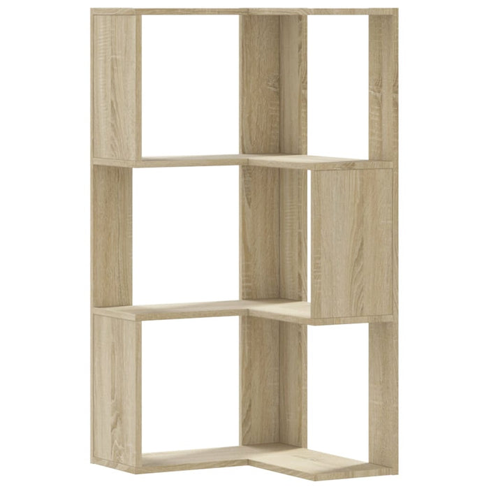 Bibliotecă 3 niveluri stejar sonoma 50x50x102 cm lemn prelucrat - WALTI WALTI