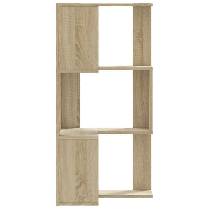 Bibliotecă 3 niveluri stejar sonoma 50x50x102 cm lemn prelucrat - WALTI WALTI