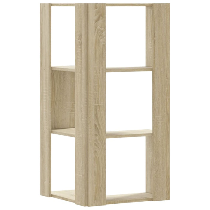 Bibliotecă 3 niveluri stejar sonoma 50x50x102 cm lemn prelucrat - WALTI WALTI