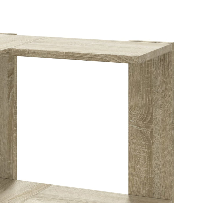 Bibliotecă 3 niveluri stejar sonoma 50x50x102 cm lemn prelucrat - WALTI WALTI