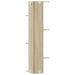Raft colțar perete stejar sonoma 36,5x36,5x140cm lemn prelucrat - WALTI WALTI