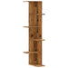 Raft colțar perete lemn vechi 36,5x36,5x140 cm lemn prelucrat - WALTI WALTI