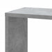 Raft colțar perete gri beton 45x45x147 cm lemn prelucrat - WALTI WALTI
